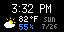 Weather Clock With Date OG app preview