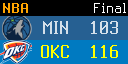 NBA Scores app preview