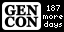 Gen Con Countdown app preview